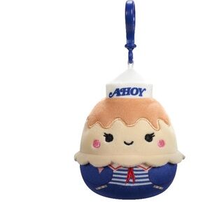 Squishmallows Plush 3.5 inch Stranger Things Ahoy Butterscotch Clip